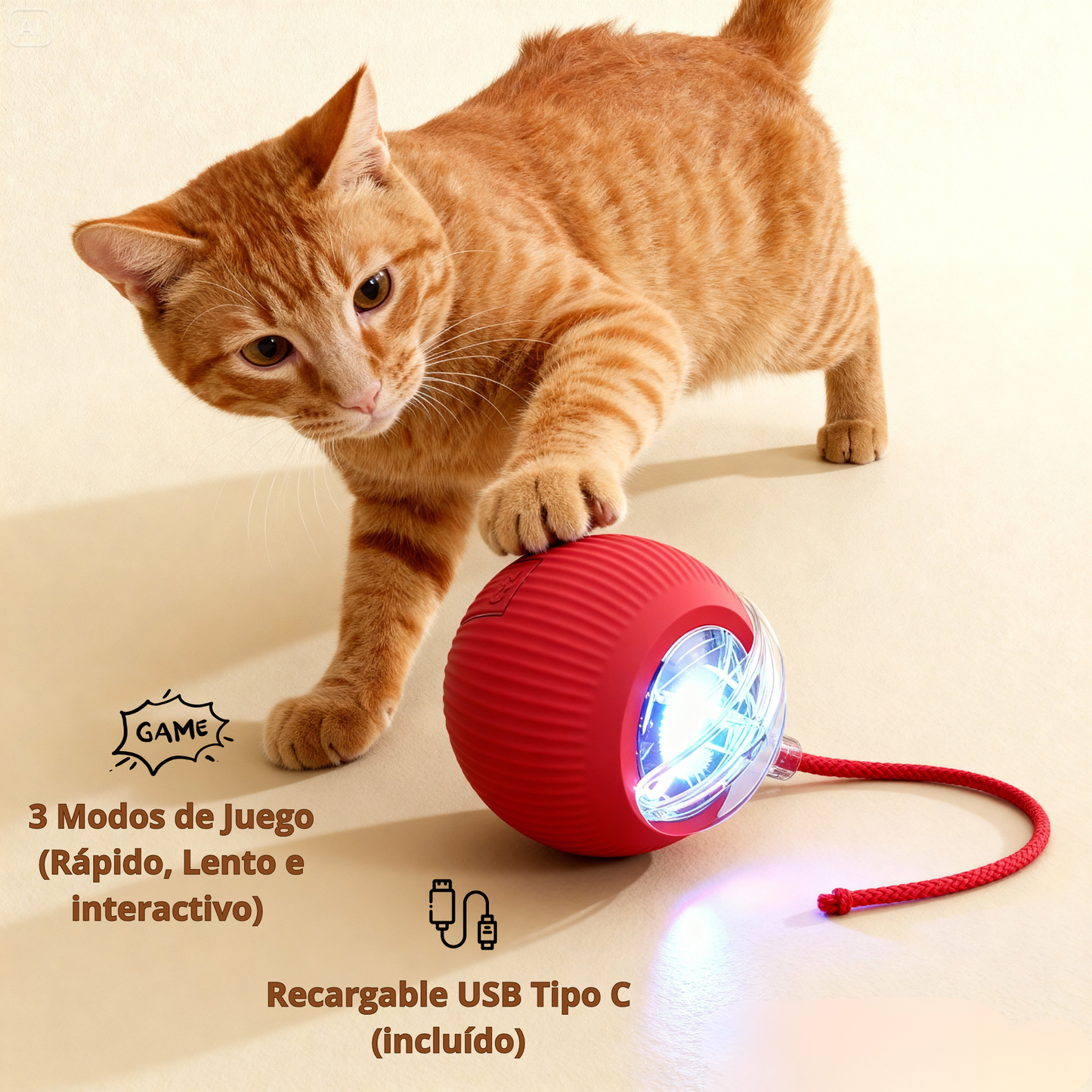 Pelota Mágica - Juguete Interactivo