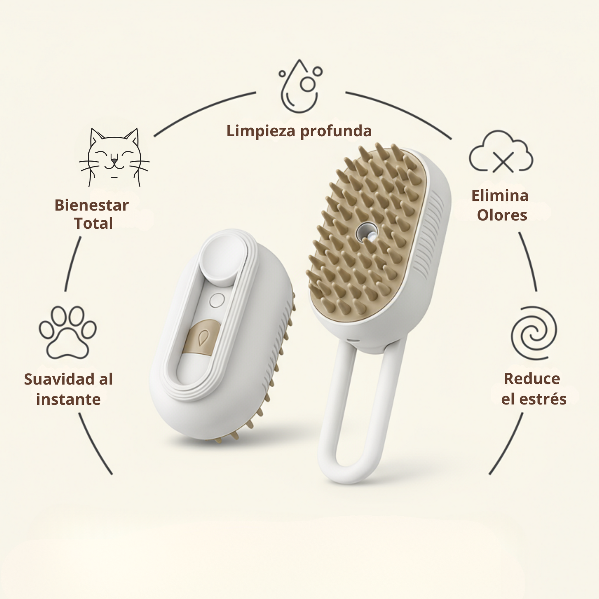 Cepillo de Vapor VaPet™ FORTENCEE