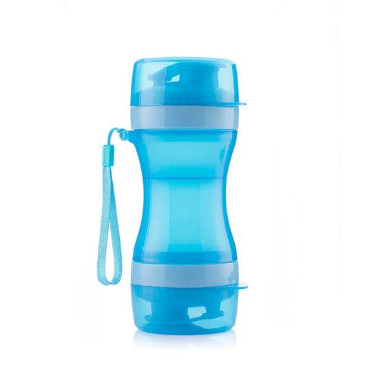 Botella con depósito de agua y comida FORTENCEE